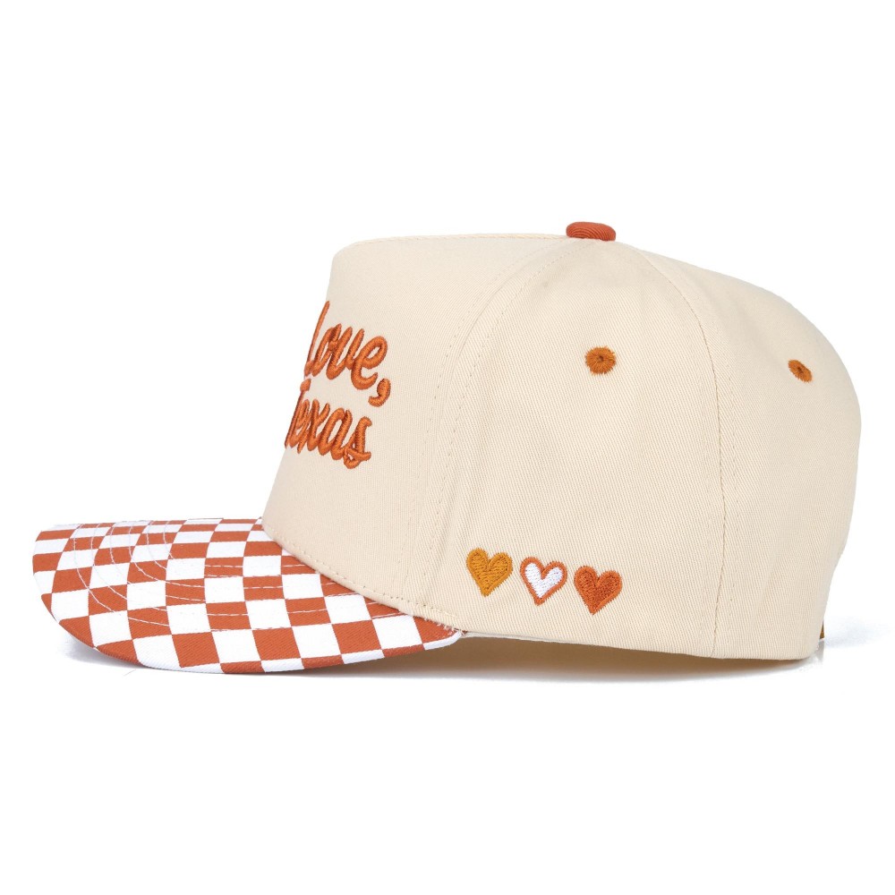 TCM0202 "With Love, From (Your State)" Embroidered Camo Baseball Cap - One Size Fits Most - Snap Back Closure - 100% Cotton view 6