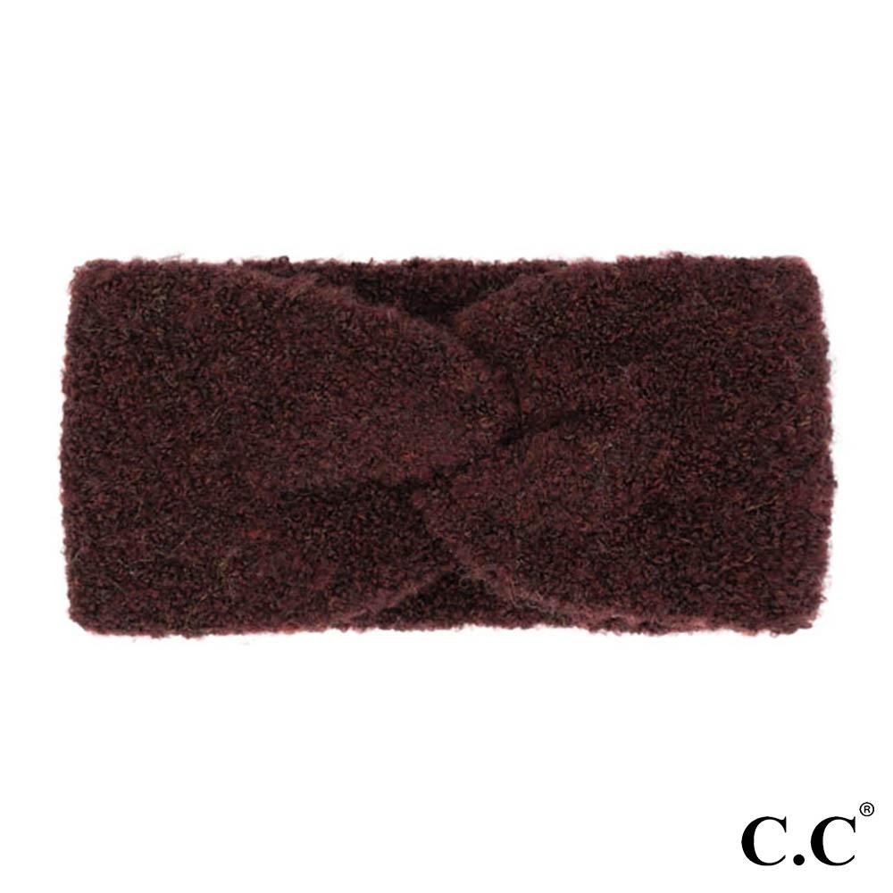 C.C HW-3000 Recycled Yarn Headwrap - 47% Recycled Yarn / 22% Acrylic / 10% Wool / 1% Spandex - One Size Fits Most view 2