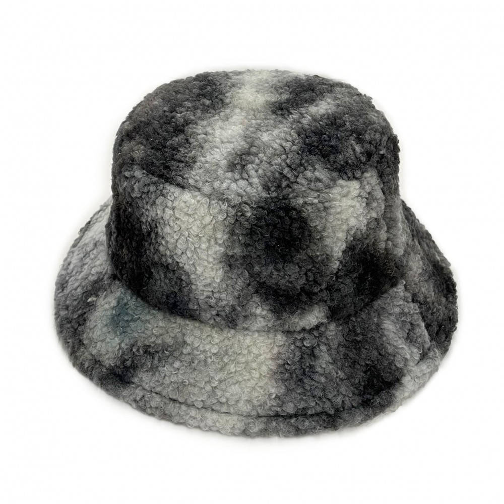 Do Everything In Love Multicolor Fur Bucket Hat - One Size Fits Most - 100% Polyester view 2