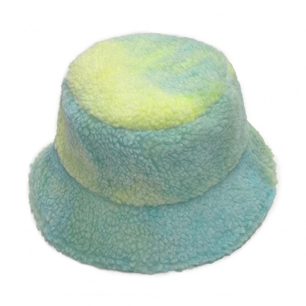 Do Everything In Love Multicolor Fur Bucket Hat - One Size Fits Most - 100% Polyester view 2