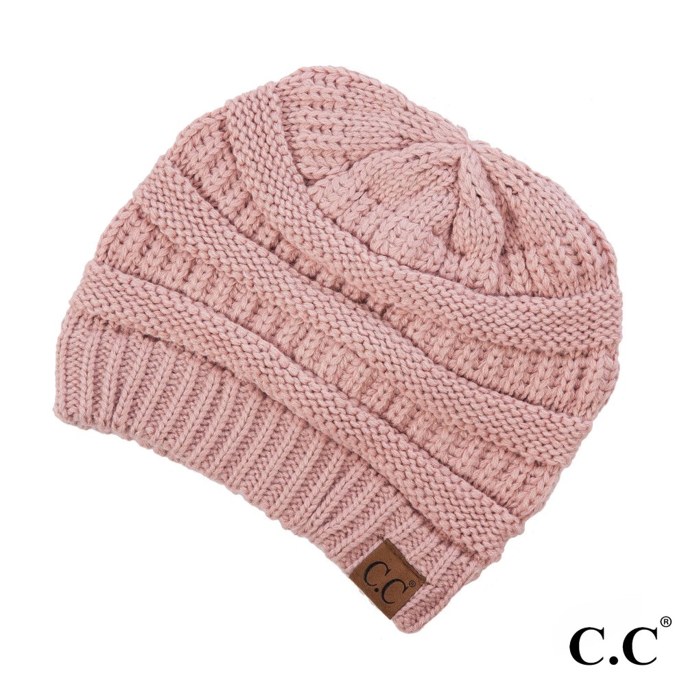 C.C Hat-20A Solid Ribbed Beanie "The Original" Beanie. - One Size - 100% Acrylic - Matches C.C YJ-847, HW-21, MB-20A, and G-20 view 2
