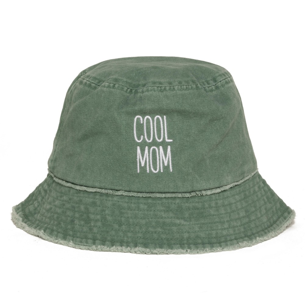Cool Mom Bucket Hat - One Size Fits Most - 100% Cotton view 2
