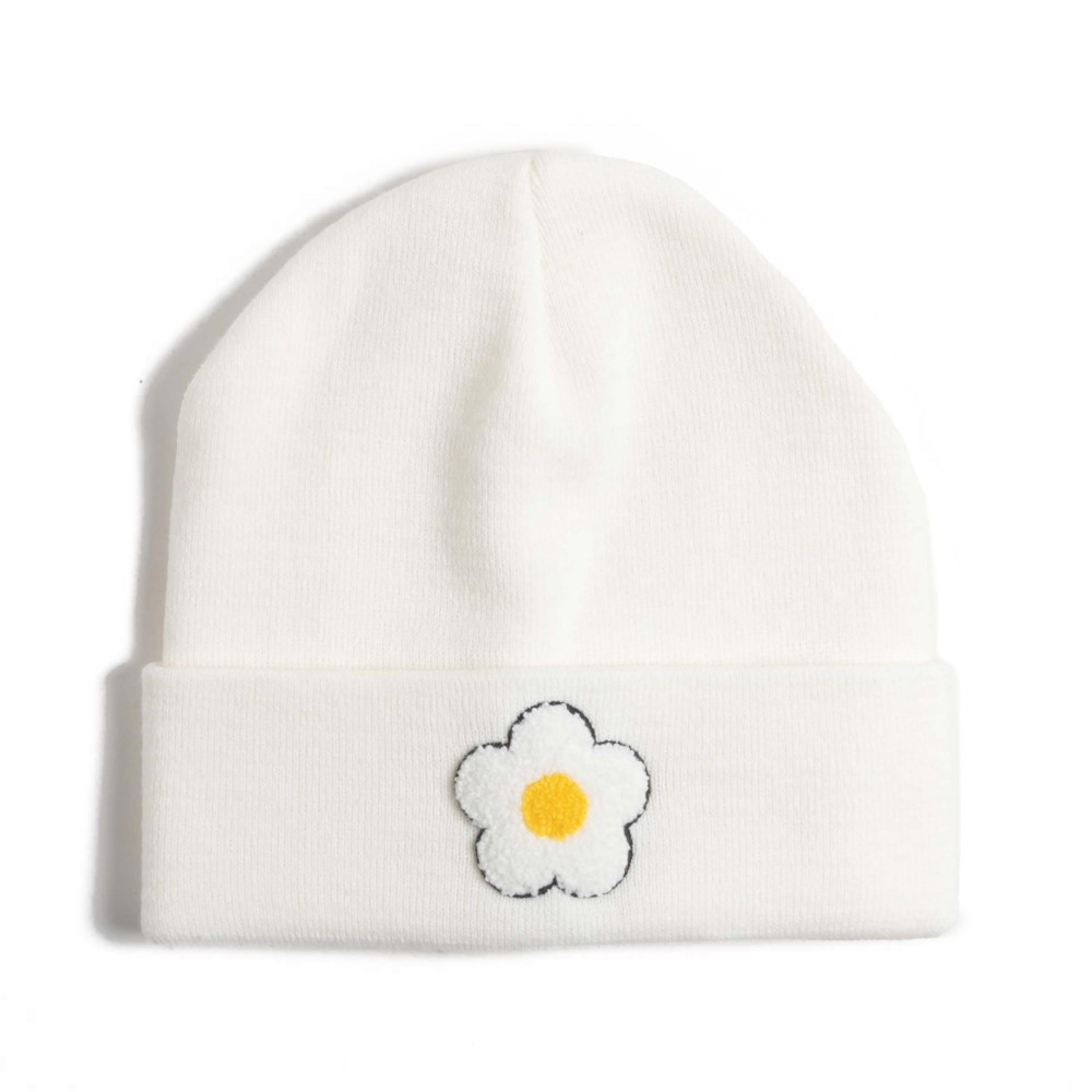 Daisy Icon Knit Beanie - One Size Fits Most - 100% Acrylic view 2