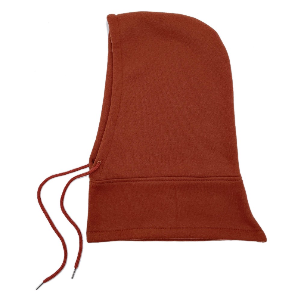 Fleece Scarf Hood With Drawstring - One Size - 100% Polyester view 6