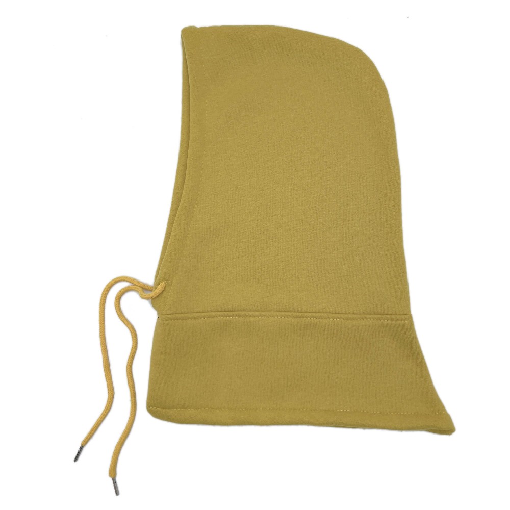 Fleece Scarf Hood With Drawstring - One Size - 100% Polyester view 6