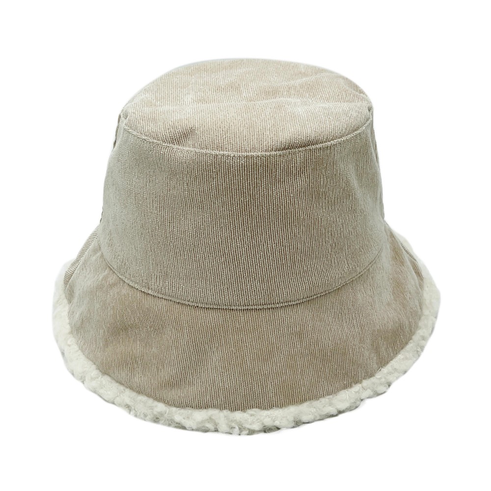 Faux Fur Lined Do Everything In Love Bucket Hat - One Size Fits Most - 100% Polyester view 2