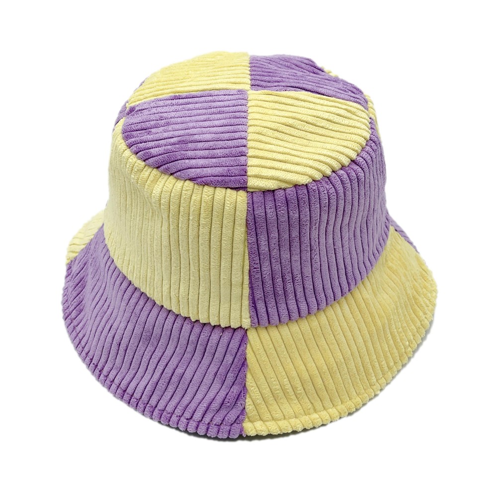 Do Everything In Love Two Tone Corduroy Bucket Hat - One Size Fits Most - Lined Hat With Adjustable Drawstring - 100% Polyester view 6