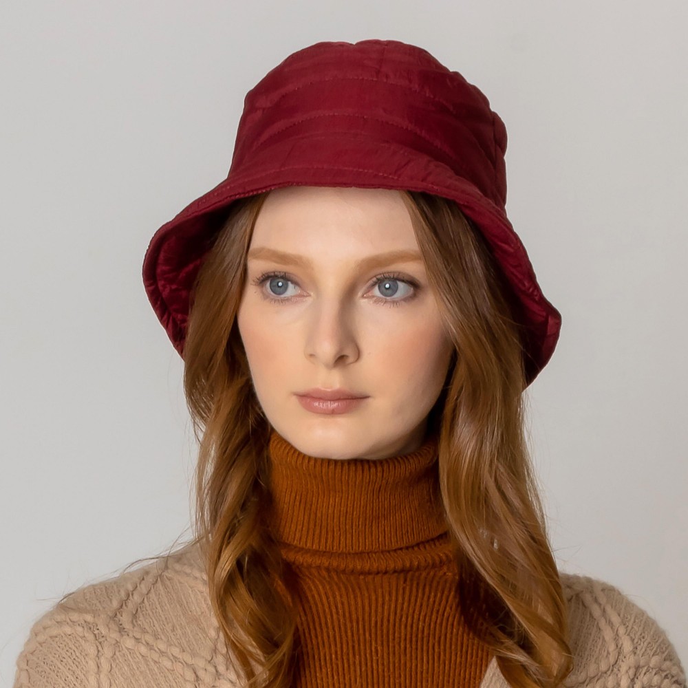 Do Everything In Love Bucket Hat - One Size Fits Most - 100% Polyester - Adjustable Drawstring /Lined Bucket Hat view 4