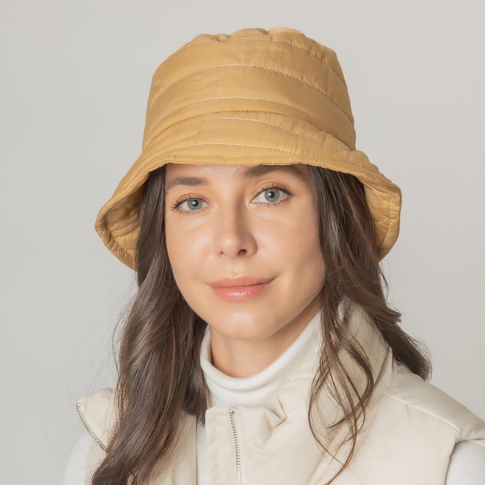 Do Everything In Love Bucket Hat - One Size Fits Most - 100% Polyester - Adjustable Drawstring /Lined Bucket Hat view 2