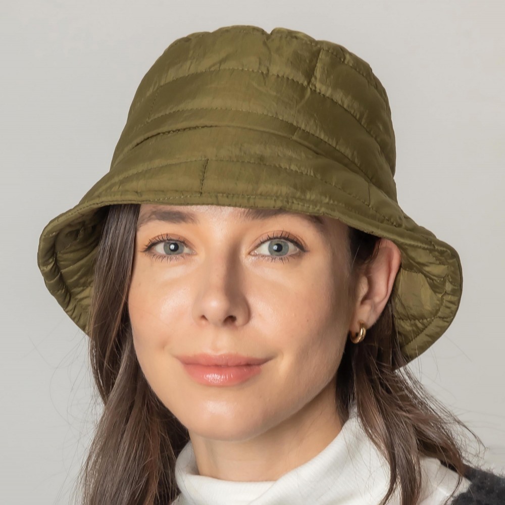 Do Everything In Love Bucket Hat - One Size Fits Most - 100% Polyester - Adjustable Drawstring /Lined Bucket Hat view 2