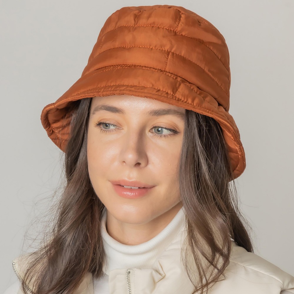 Do Everything In Love Bucket Hat - One Size Fits Most - 100% Polyester - Adjustable Drawstring /Lined Bucket Hat view 2