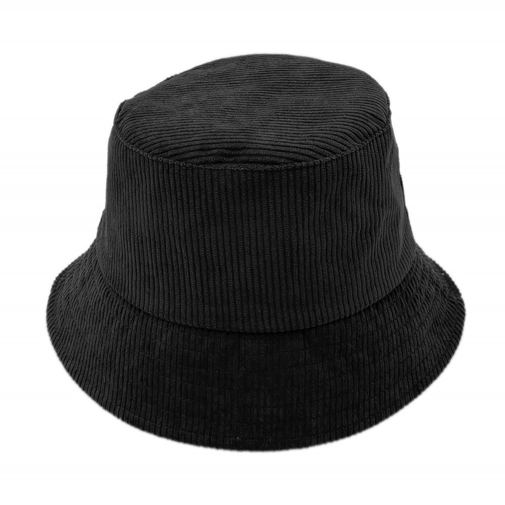 Do Everything In Love Corduroy Bucket Hat - One Size Fits Most - Adjustable Drawstring / Lined Bucket Hat - 100% Polyester view 2