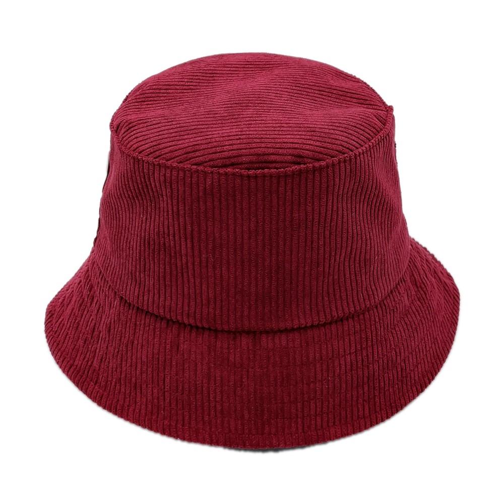 Do Everything In Love Corduroy Bucket Hat - One Size Fits Most - Adjustable Drawstring / Lined Bucket Hat - 100% Polyester view 6