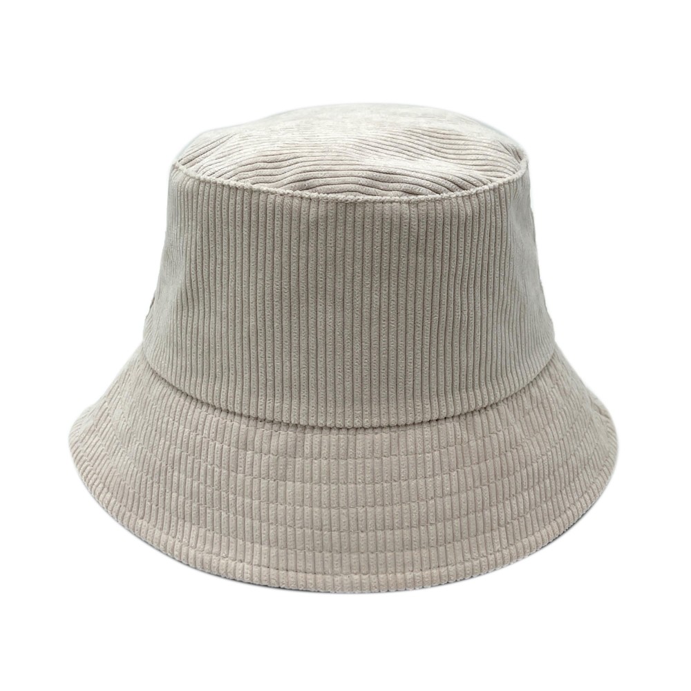 Do Everything In Love Corduroy Bucket Hat - One Size Fits Most - Adjustable Drawstring / Lined Bucket Hat - 100% Polyester view 6