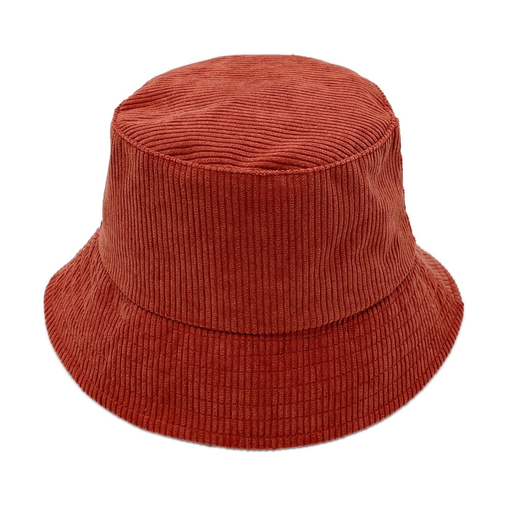 Do Everything In Love Corduroy Bucket Hat - One Size Fits Most - Adjustable Drawstring / Lined Bucket Hat - 100% Polyester view 4