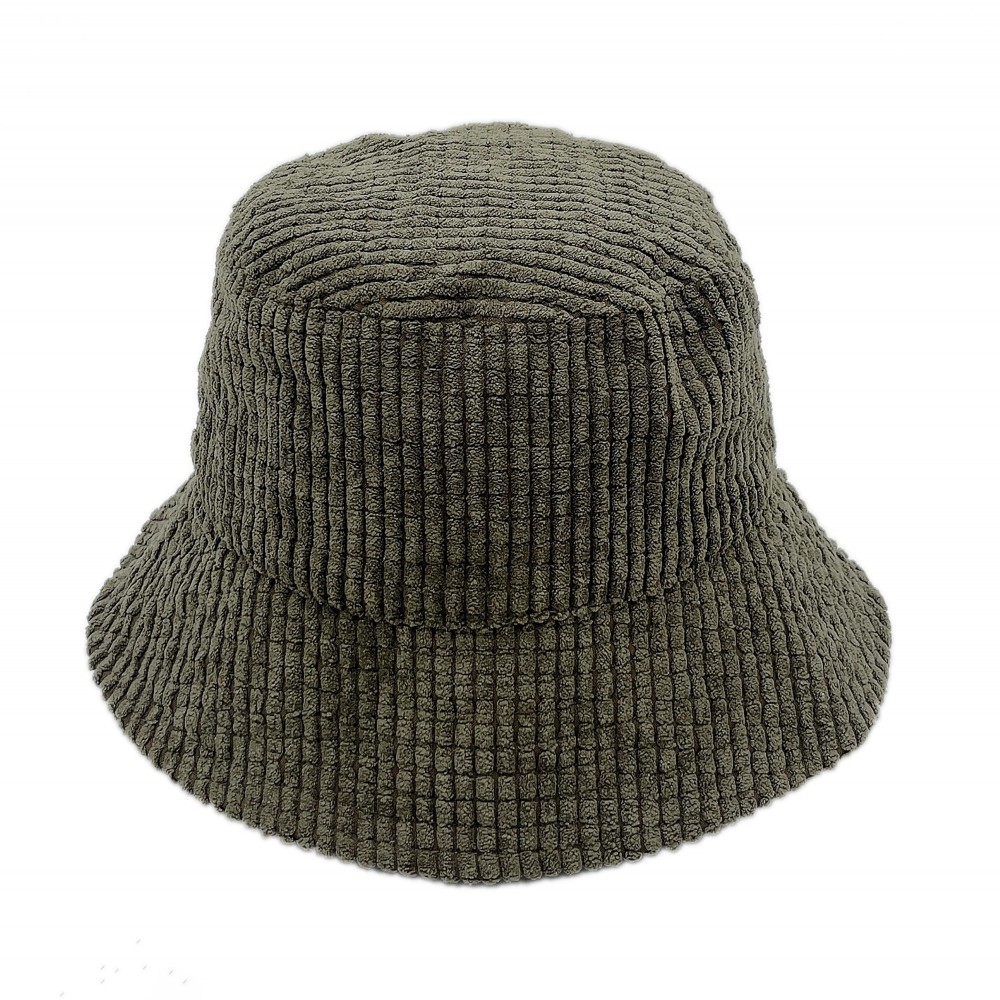 Corduroy Bucket Hat. - Adjustable Drawstring Inside Hat - One Size Fits Most - 100% Polyester view 6