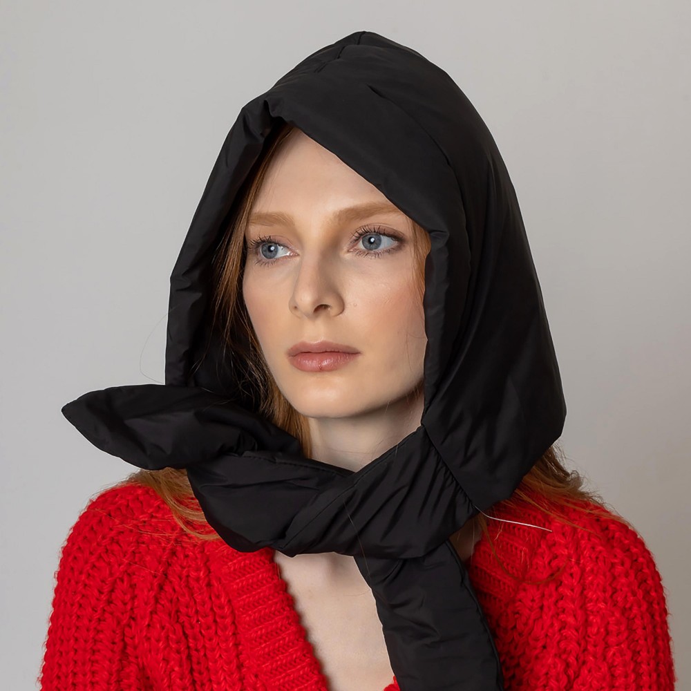 Do Everything In Love Removable Hood With Ties - One Size Fits Most - 100% Polyester view 2