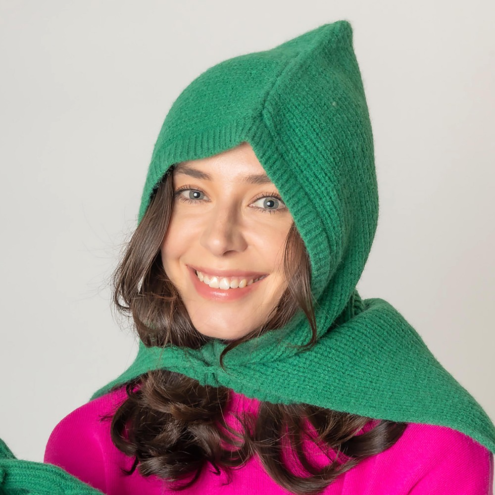 Soft Knit Removable Hood - One Size Fits Most - 100% Acrylique view 4