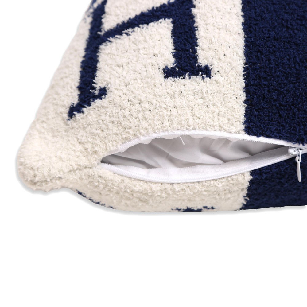 H Print ComfyLuxe Pillow Cover. - Approximately 18" W x 18" L - 100% Poly Microfiber - Extra Plush and Cozy *** Pillow Not Included view 6