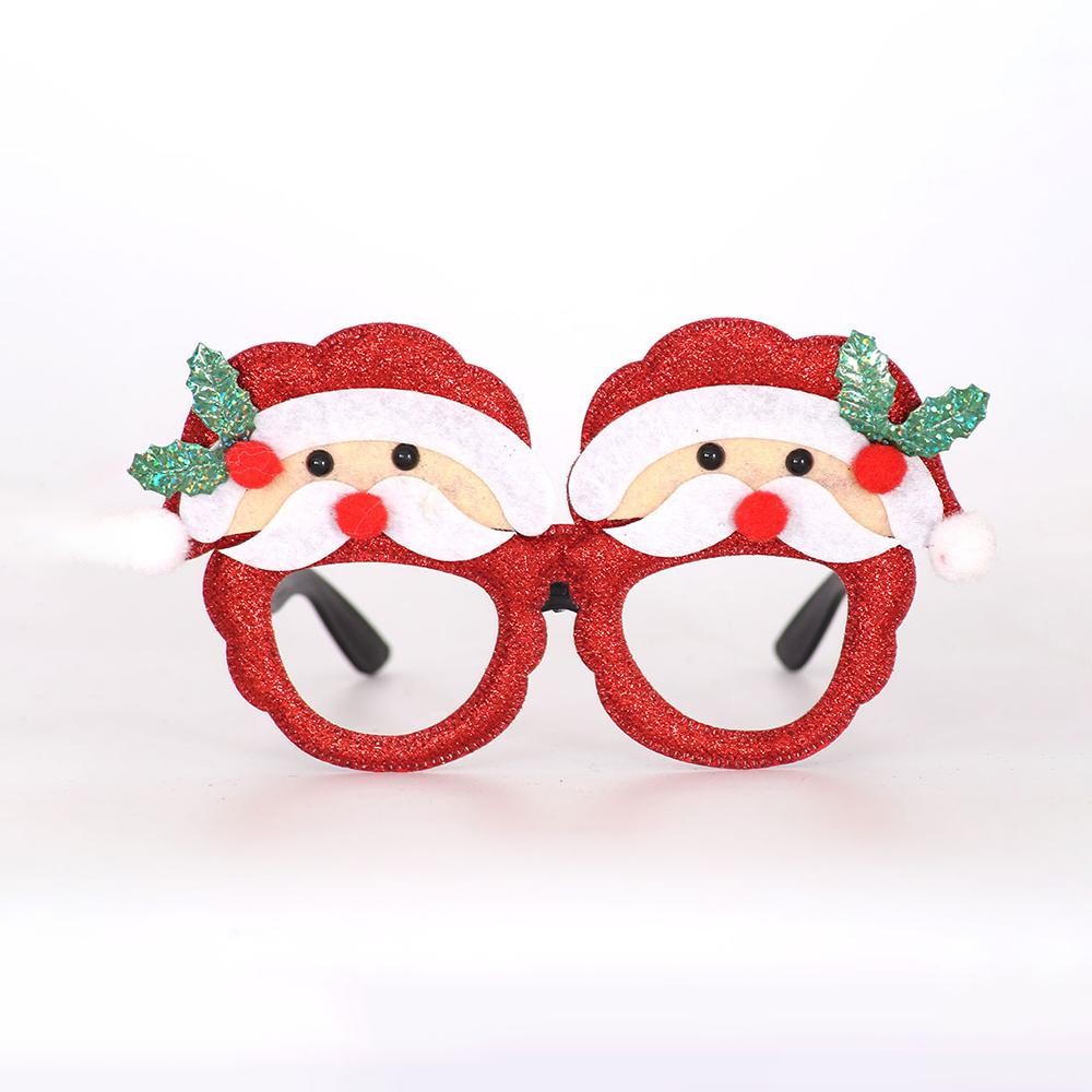 Novelty Christmas Themed Glasses - One Size Fits Most view 2