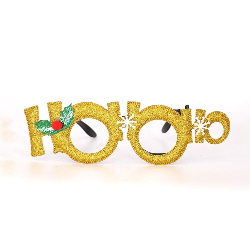 Novelty Christmas Themed Glasses - One Size Fits Most view 2
