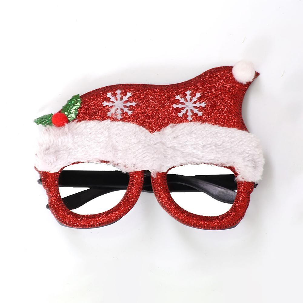 Novelty Christmas Themed Glasses - One Size Fits Most view 2