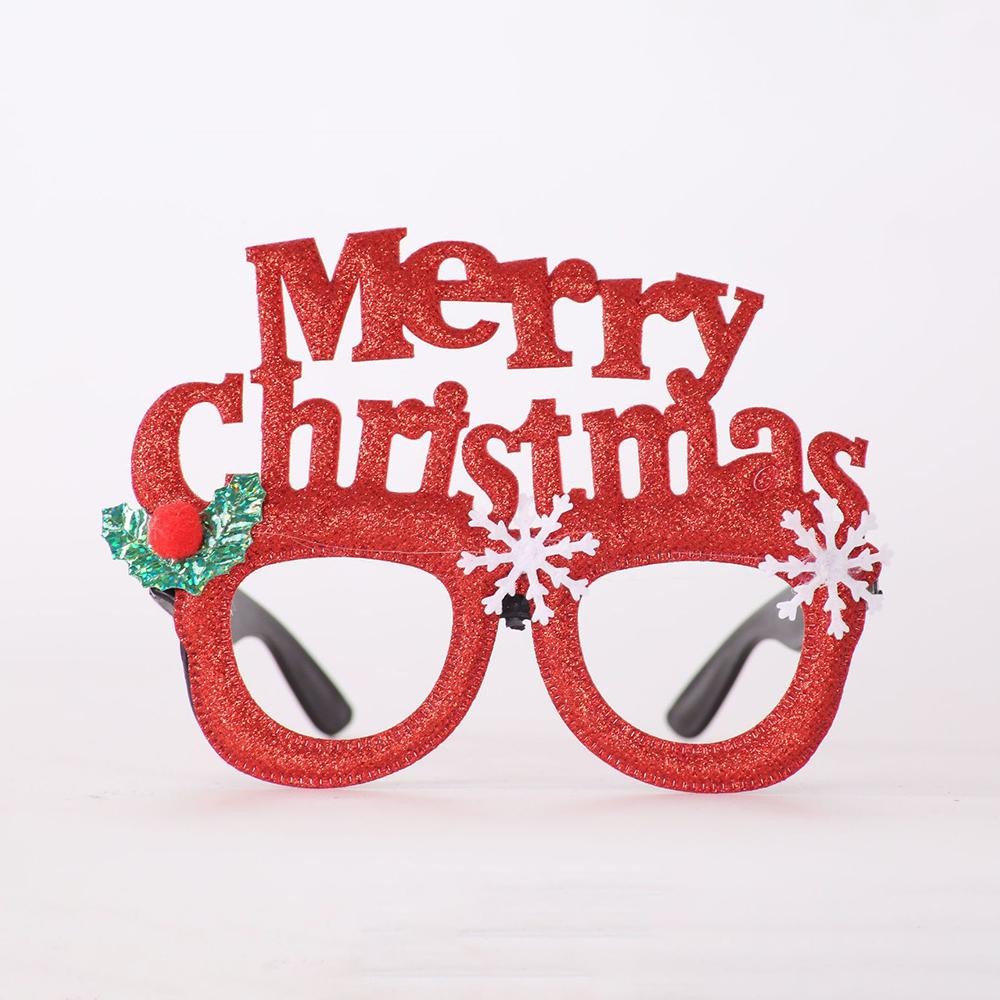 Novelty Christmas Themed Glasses - One Size Fits Most view 2