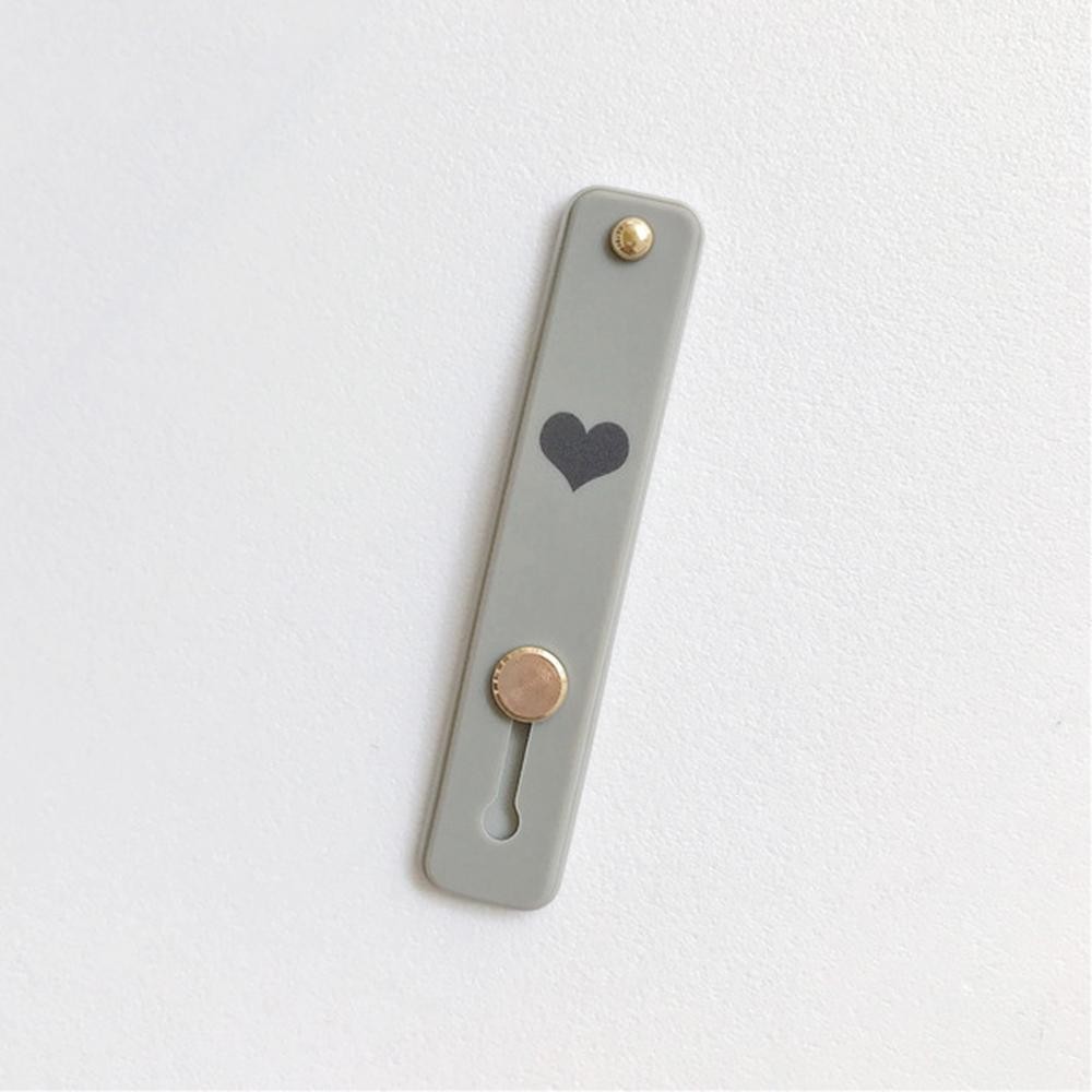 Adhesive Cell Phone Holder - Approximately 4" L *Pull Up On Heart To Extend The Handle view 2