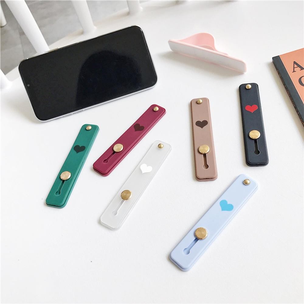 Adhesive Cell Phone Holder - Approximately 4" L *Pull Up On Heart To Extend The Handle view 4