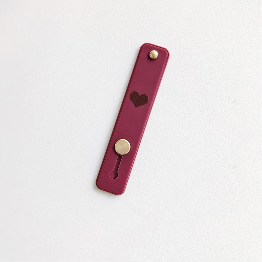 Adhesive Cell Phone Holder - Approximately 4" L *Pull Up On Heart To Extend The Handle view 2