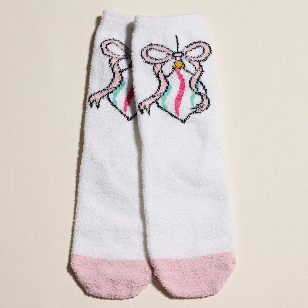 Microfiber Christmas Socks (4-Pack) - Gift Box Included - Women's Size 5-10 - 100% Microfiber Polyester view 6