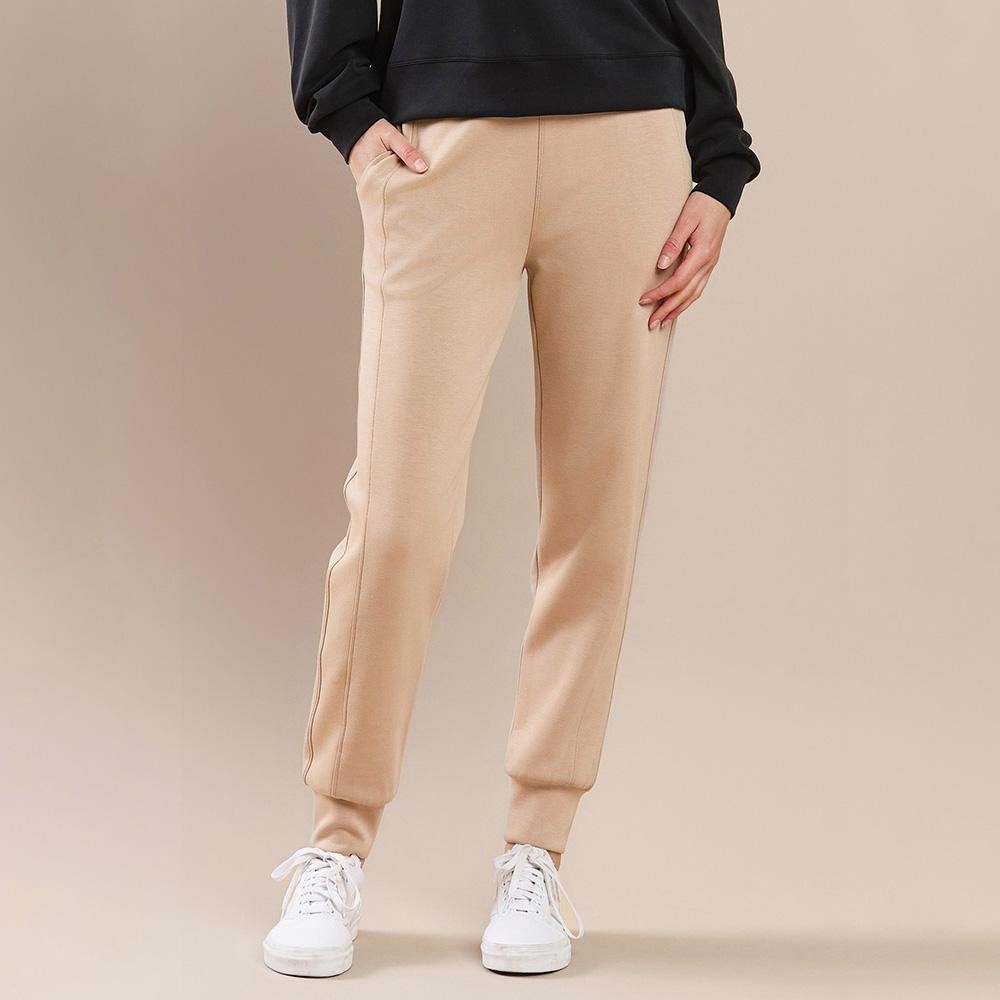 Women’s Sporty Chic UltraComfy Joggers - Drawstring - Two pockets - Solid color - Elasticized waistband - Stretchy - Comfortable and relaxed fit - Imported - 40% Terylene 55% Rayon 5% Spandex view 2