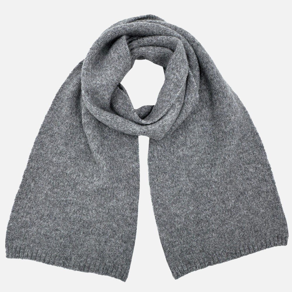 Do Everything In Love Fuzzy Knit Scarf -Approximately 62" L x 9" W - 100% Acrylic view 4