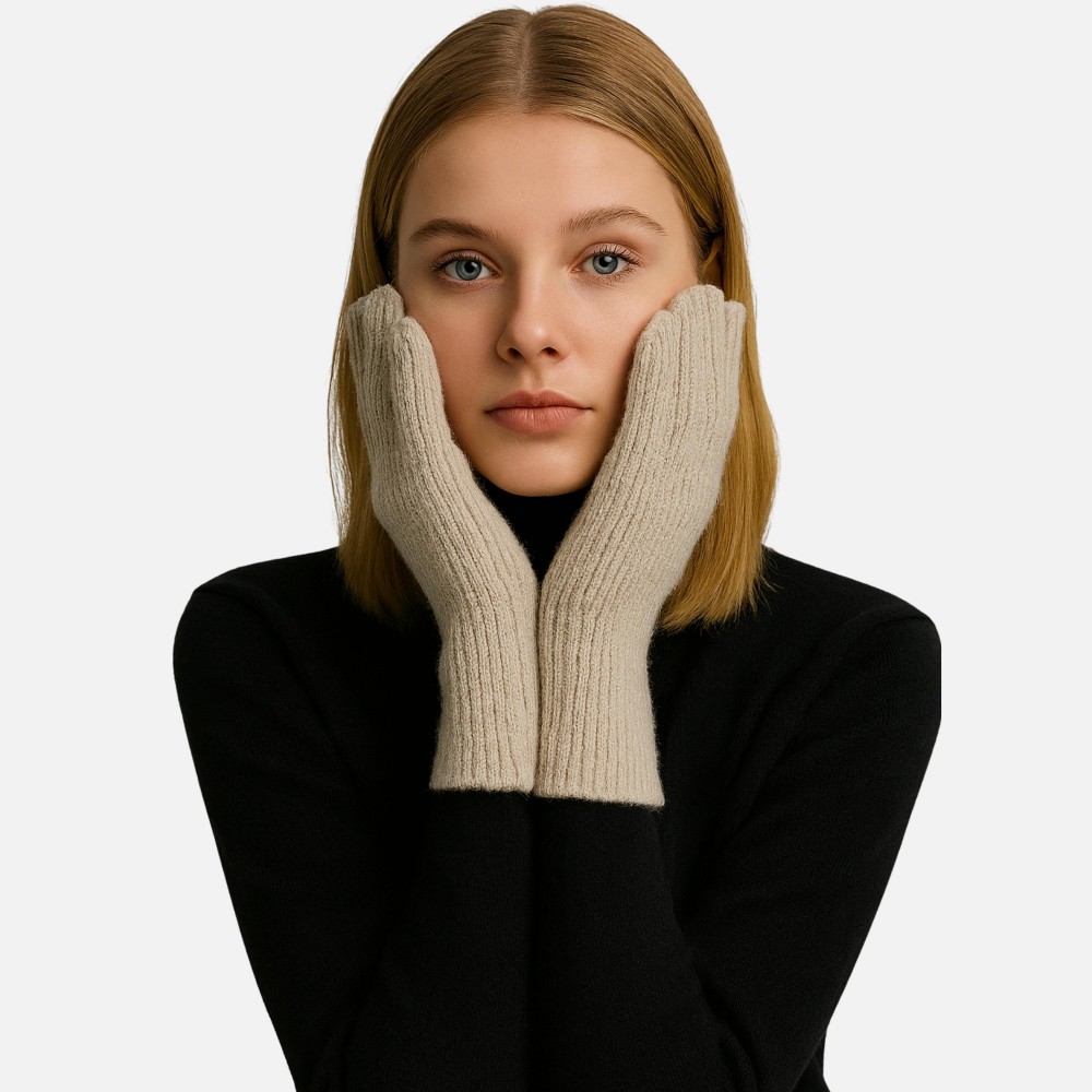 Do Everything In Love Mid Length Cable Knit Opera Gloves - One Size Fits Most - 100% Acrylic view 2