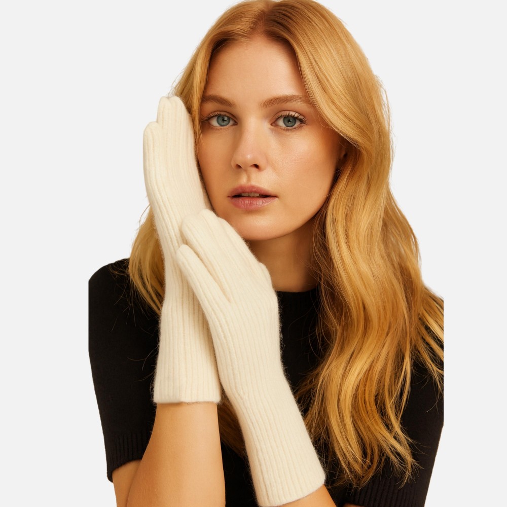 Do Everything In Love Mid Length Cable Knit Opera Gloves - One Size Fits Most - 100% Acrylic view 2