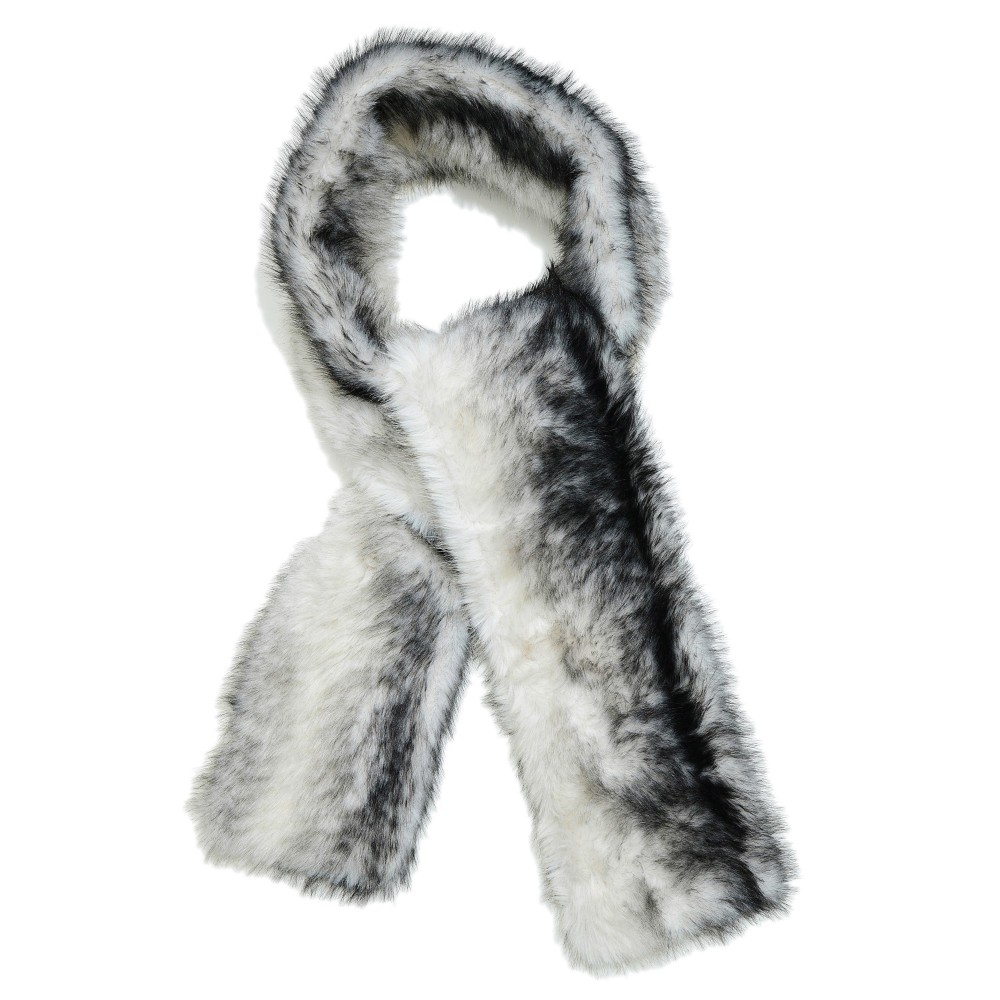Faux Fur Scarf - One Size - 100% Polyester view 2