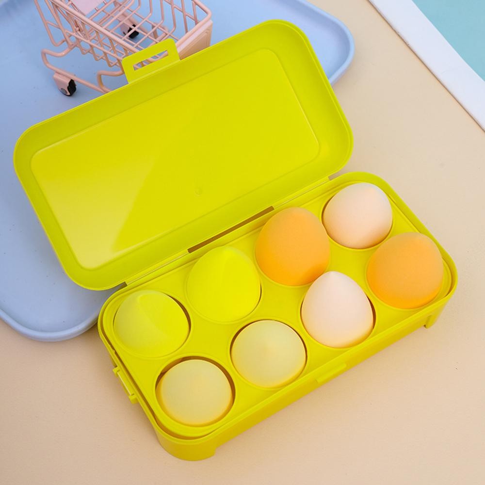 Set Of Eight Beauty Blenders - Multicolor - Case Included - Approximately 6.5" L view 2