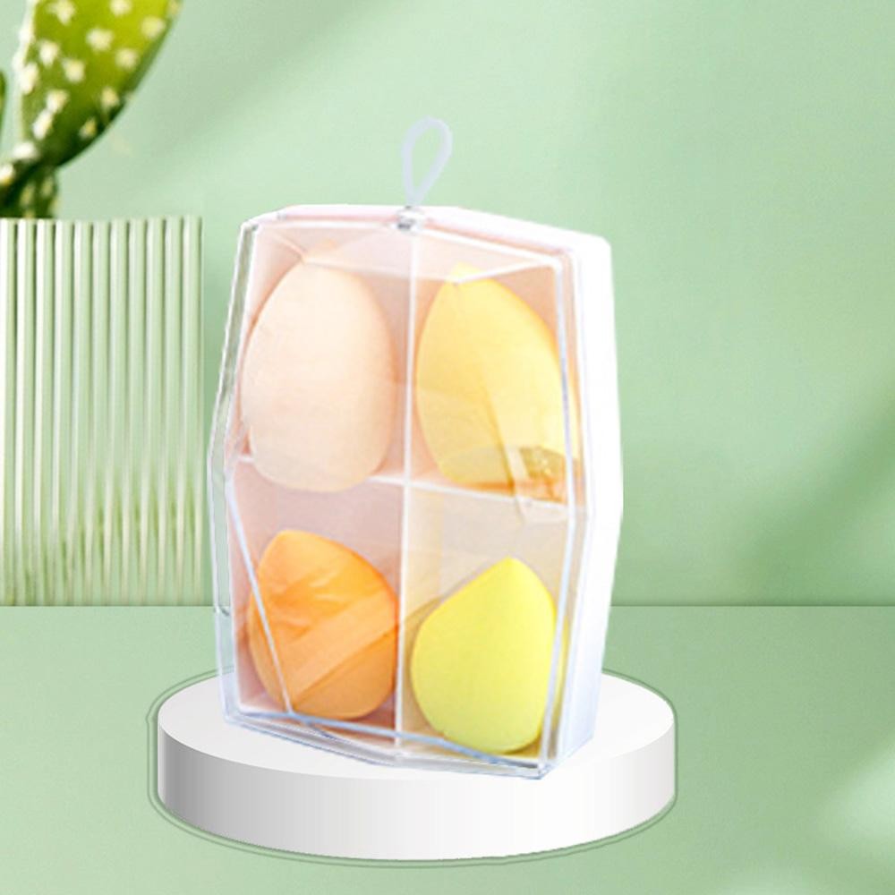 Set Of Four Beauty Blenders - Travel Cade Included - Approximately 6" T X 4" L view 2