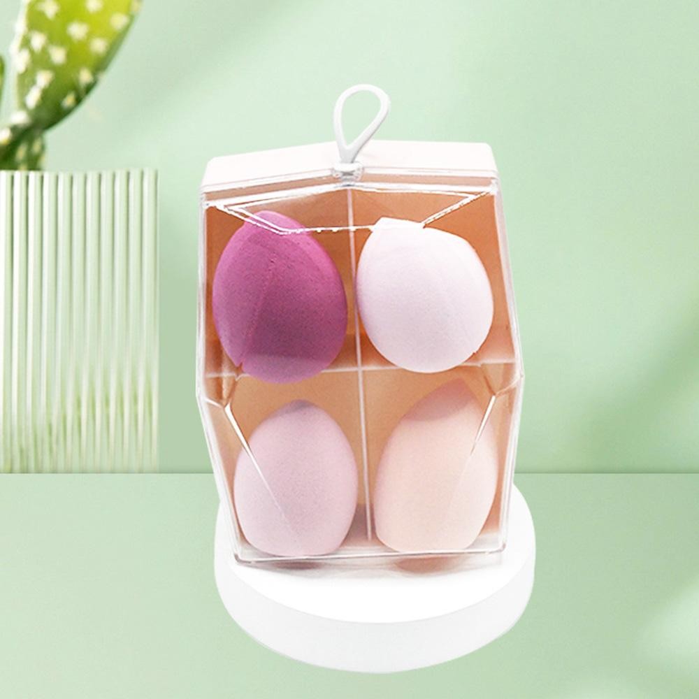 Set Of Four Beauty Blenders - Travel Cade Included - Approximately 6" T X 4" L view 2