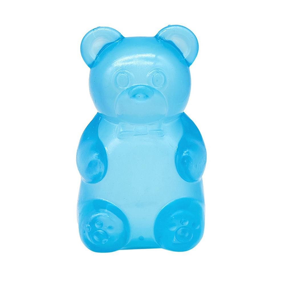 Bear Squishy Toy Novelty squishy toy featuring a cube shaped bear design - Ages 3+ - Approximately 3" L view 2