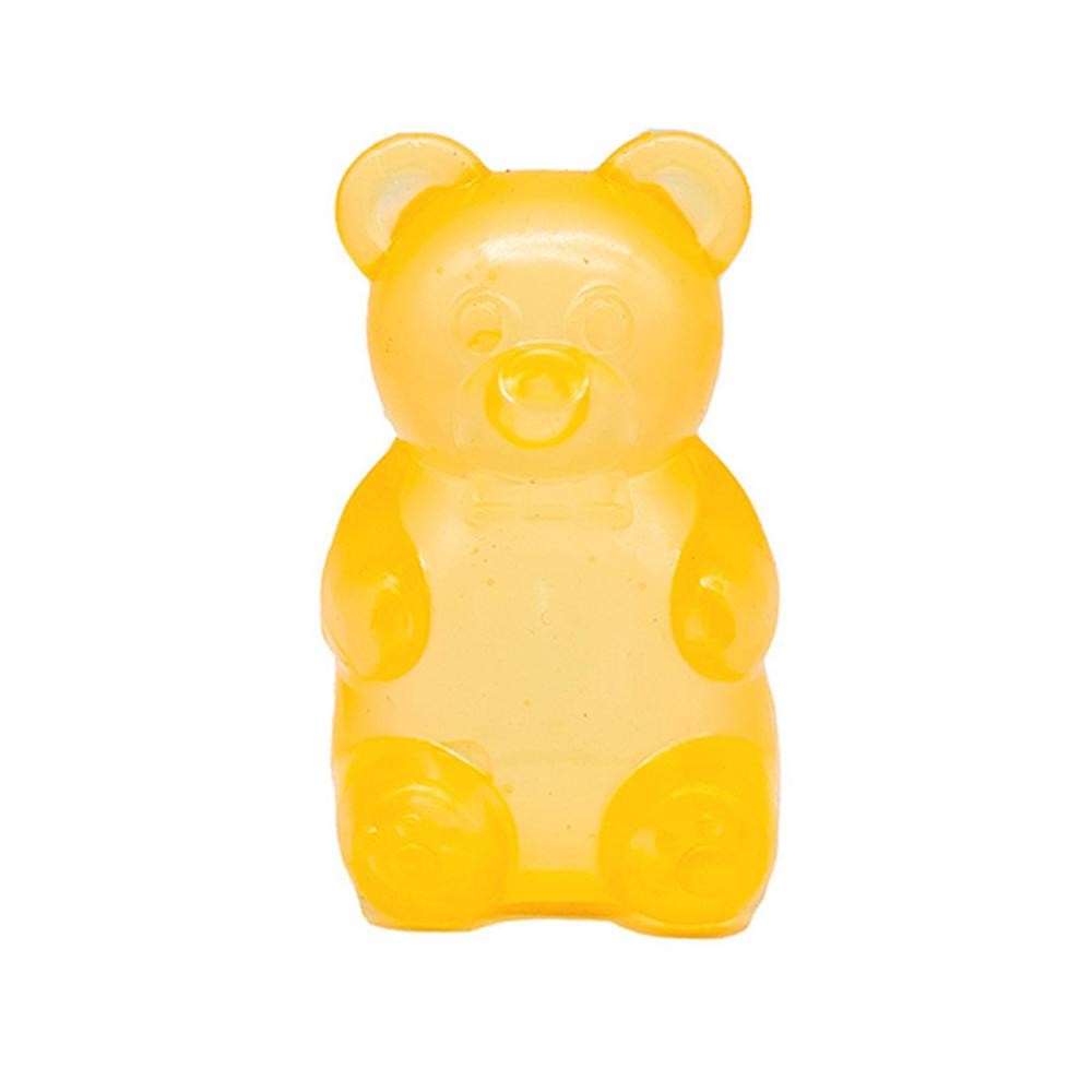 Bear Squishy Toy Novelty squishy toy featuring a cube shaped bear design - Ages 3+ - Approximately 3" L view 2