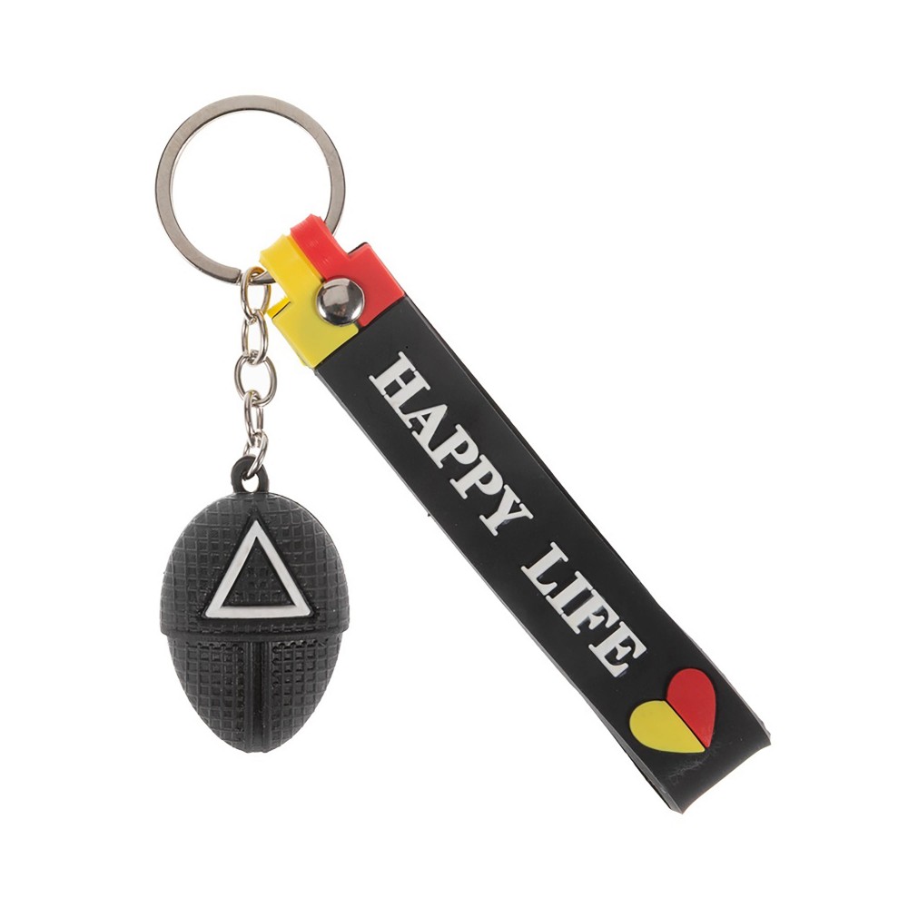 Popular Streaming Series Rubber Lanyard Keychain - Approximately 5" Long view 2
