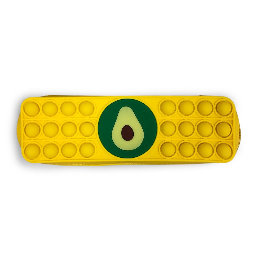 Fidget Popper Pencil Bag - Ages 3+ - As Seen On TikTok - "It's Like Bubble Wrap That Never Ends!" - Zipper Closure - Approximately 9" Wide x 2.5" Tall x 1.5" Deep view 2