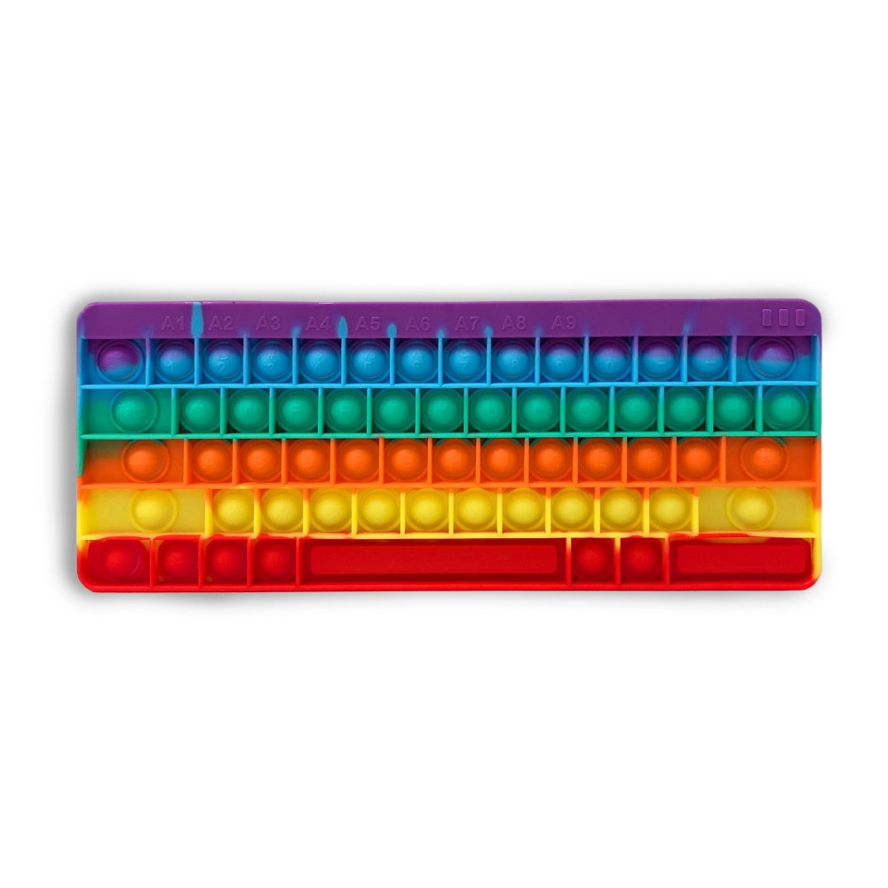 Fidget Popper Keyboard - Ages 3+ - As Seen On TikTok - 