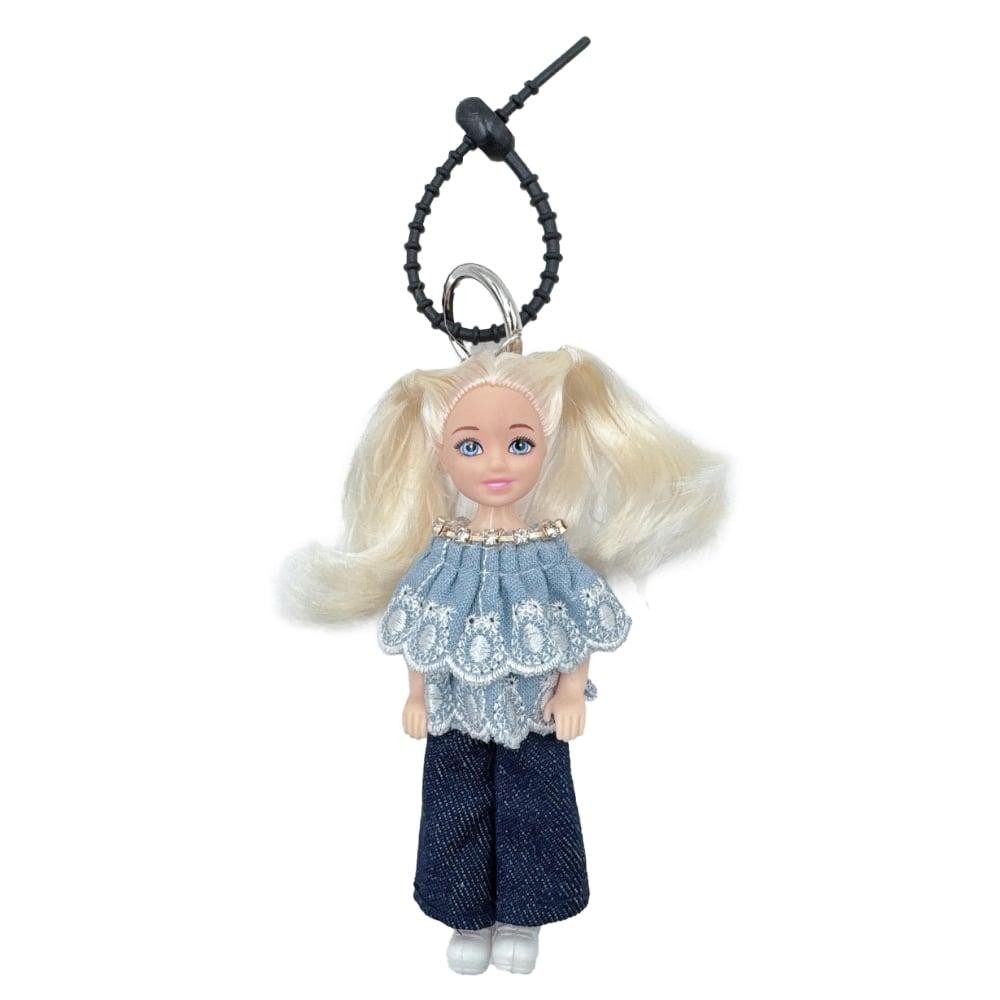 Do Everything In Love Doll Key Ring - Approximately 5.5" L - 100% Polyester view 2