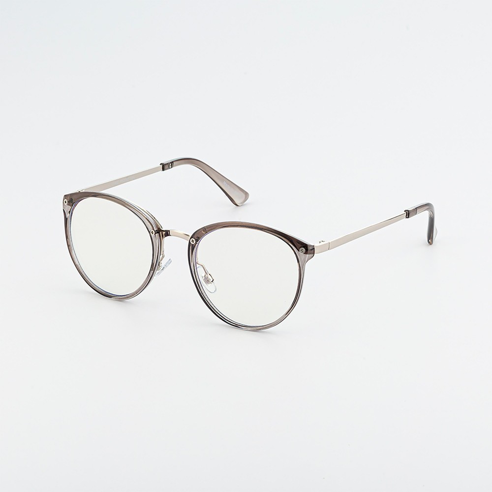 Round Nose Pad Blue Light Protection Glasses - Assorted Colors - UVA -UVB UV400 Protection Material - Face: Plastic/Metal - Legs: Plastic/Metal view 6