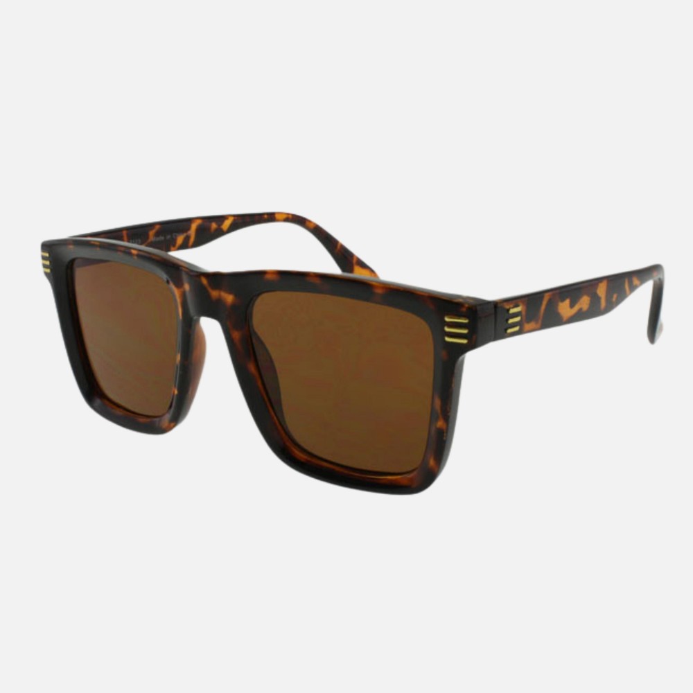 Large Square Ombre Sunglasses (12-Pack) - Frame Material: Plastic - Lens Material: Polycarbonate - Lens Width: 50 mm - Bridge Width: 23 mm - Temple Length: 146 mm - UV400 Sun Protection - One Size Fits Most - One Dozen Assorted Colors view 2