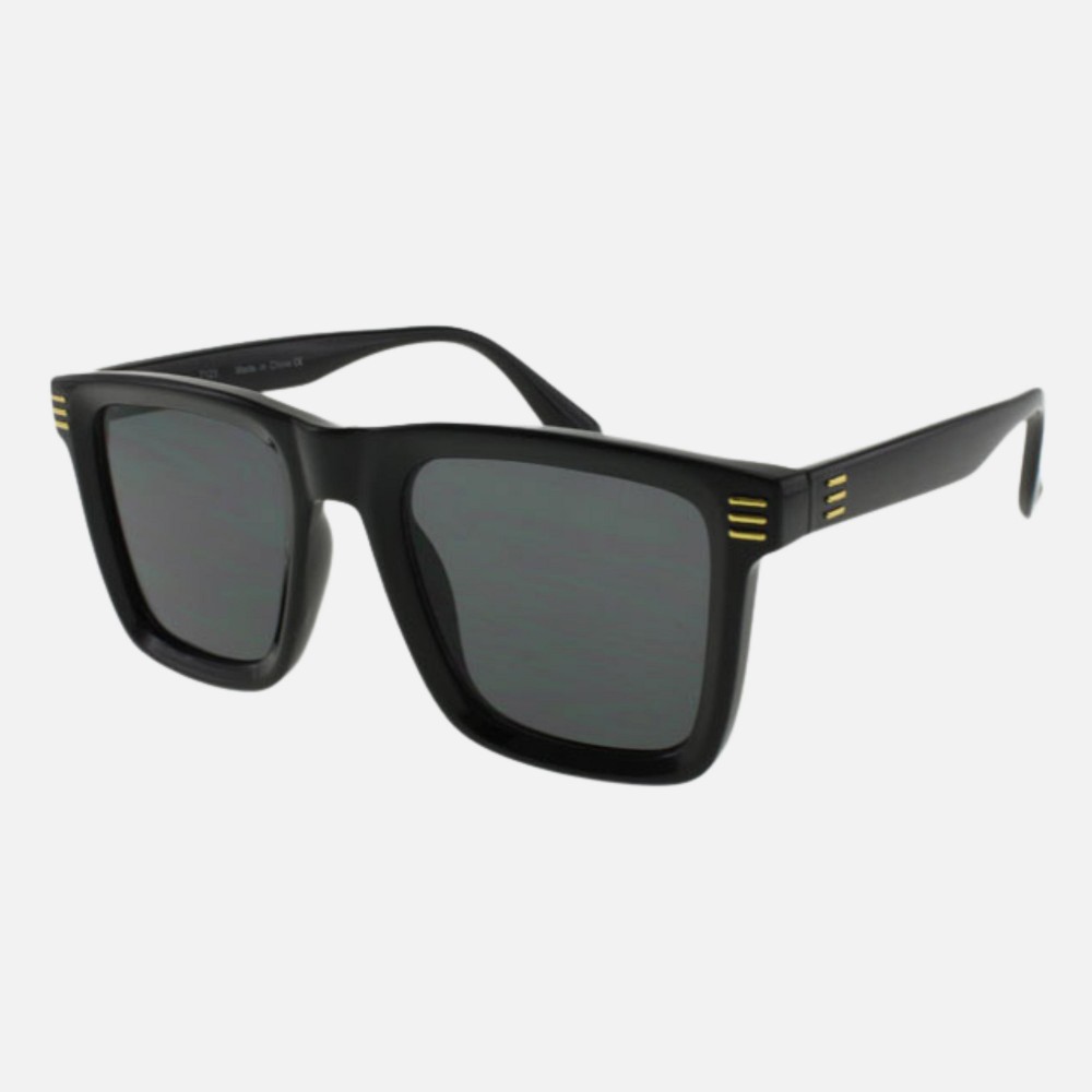 Large Square Ombre Sunglasses (12-Pack) - Frame Material: Plastic - Lens Material: Polycarbonate - Lens Width: 50 mm - Bridge Width: 23 mm - Temple Length: 146 mm - UV400 Sun Protection - One Size Fits Most - One Dozen Assorted Colors view 6