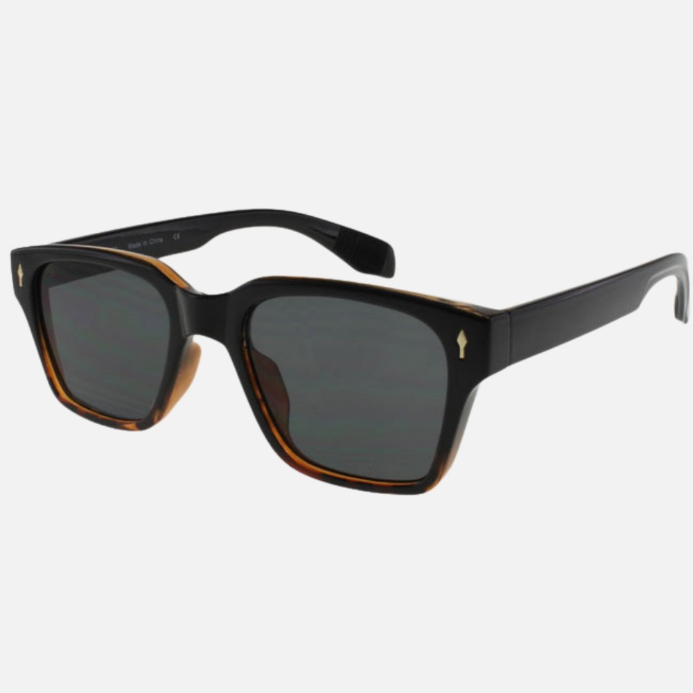 Square Sunglasses (12-Pack) - Frame Material: Plastic - Lens Material: Polycarbonate - Lens Width: 50 mm - Bridge Width: 21 mm - Temple Length: 143 mm - UV400 Sun Protection - One Size Fits Most - One Dozen Assorted Colors view 2