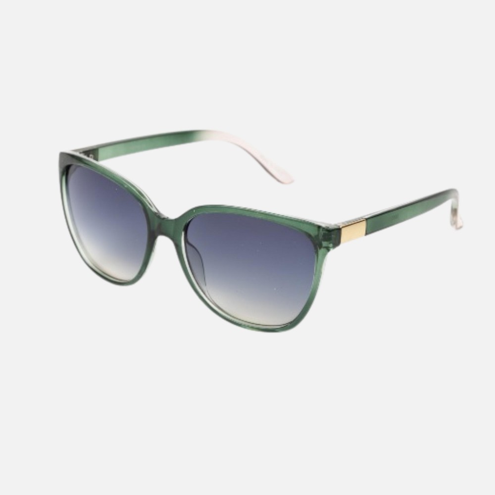 Translucent Rounded Rectangle Sunglasses (12-Pack) - Assorted Colors - UVA - UVB 400 Protection - Anti-Scratch Lenses Material: - Face: Plastic - Legs: Plastic view 2
